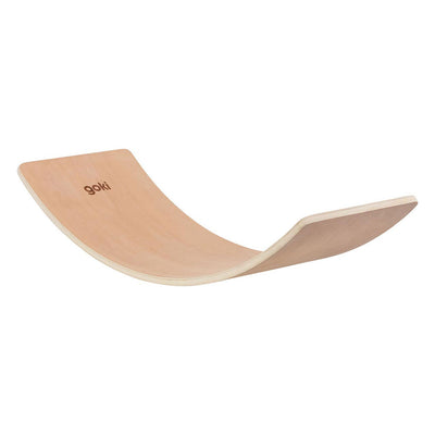 Goki Holz Balansbord Halb Maan Naturel, 82 cm