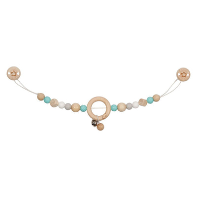 Goki Holzsternstern mit Clips mit Clips