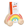 Goki -Holzfahrzeug Regenbogen