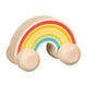 Goki -Holzfahrzeug Regenbogen