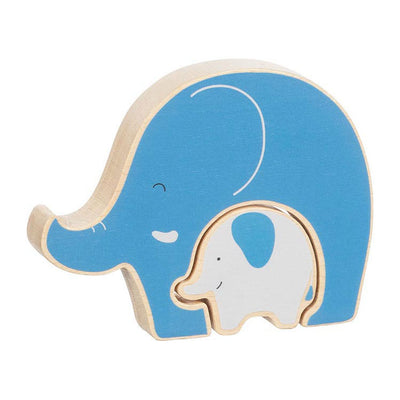 Goki Holzrätsel stehend Elefant, 2.
