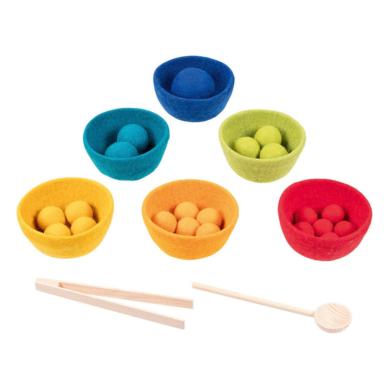 Goki Farbsortierspielwolle