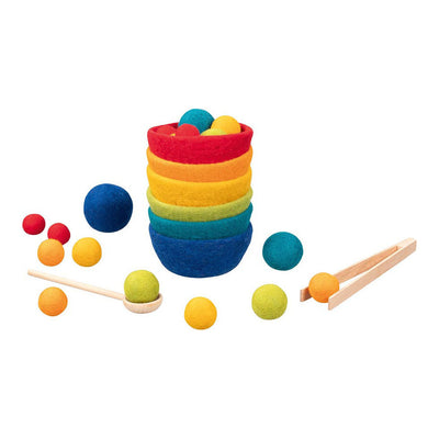 Goki Farbsortierspielwolle