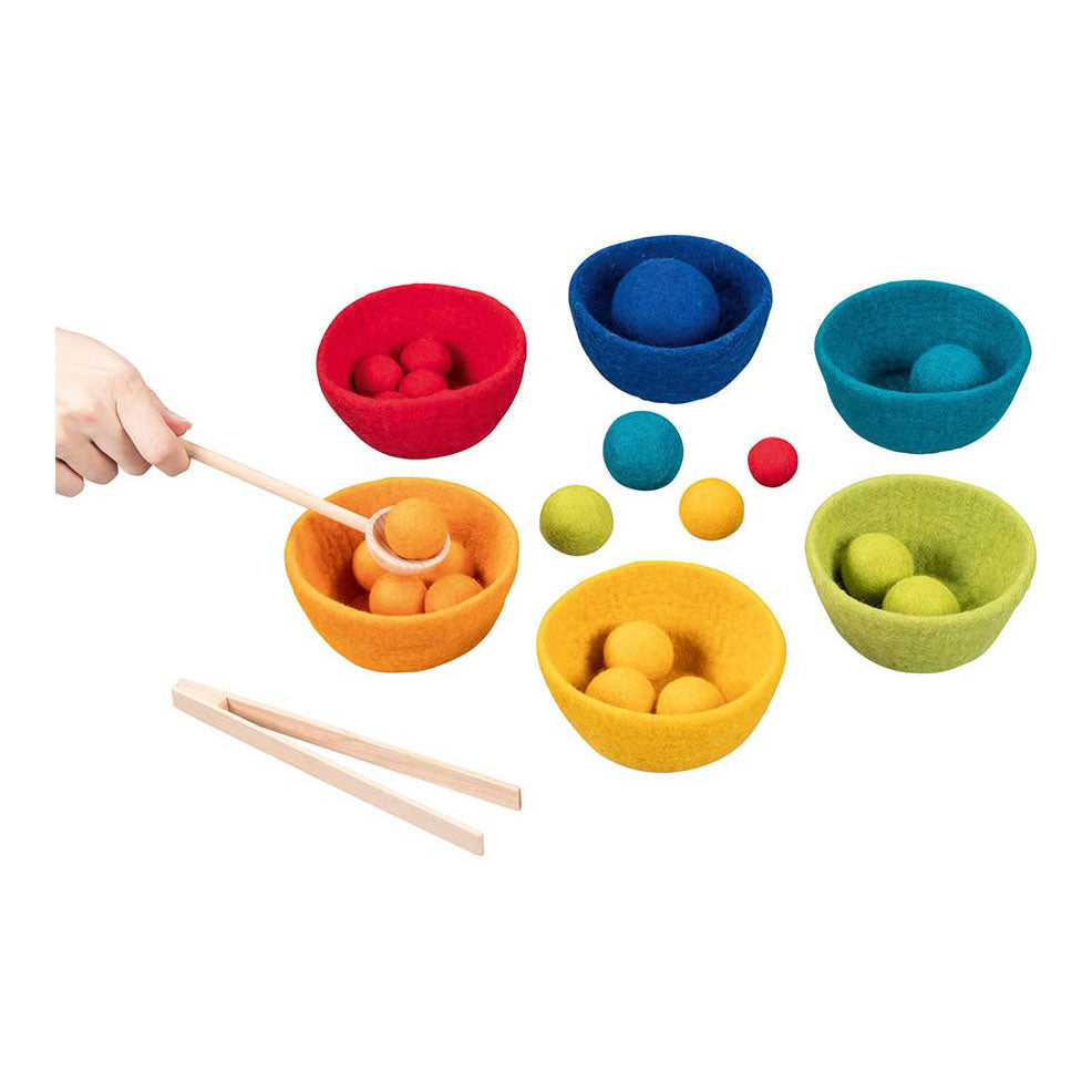 Goki Farbsortierspielwolle