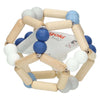 Goki hölzerne Gummi -Gummibugel Blau