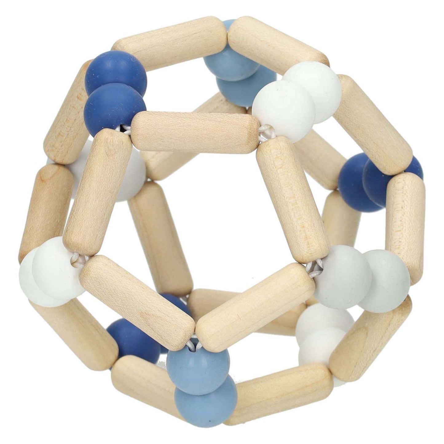 Goki hölzerne Gummi -Gummibugel Blau