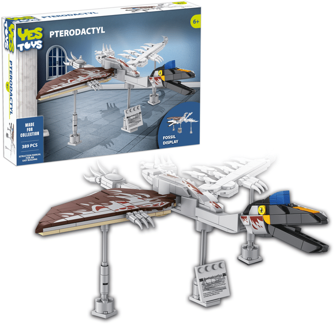 Oku Yestoys Pterodaktylus-Fossil 389 Teile