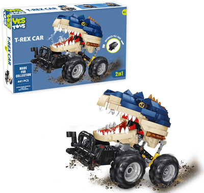 Oku Yestoys T-Rex-Auto mit Motor, 441 Teile