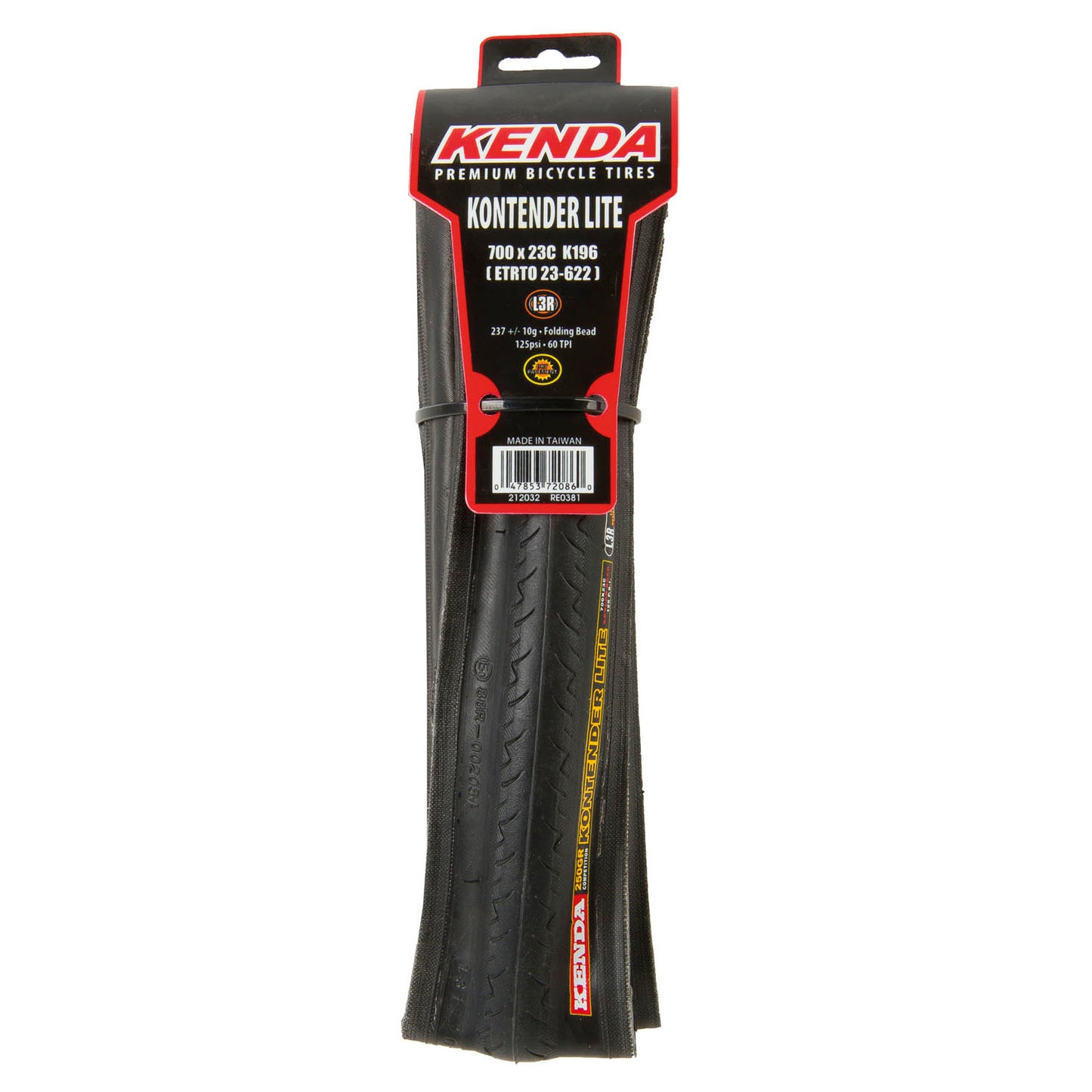 Kenda Kontender Kevlar 700 x 23c L3R Pro Faltreifen