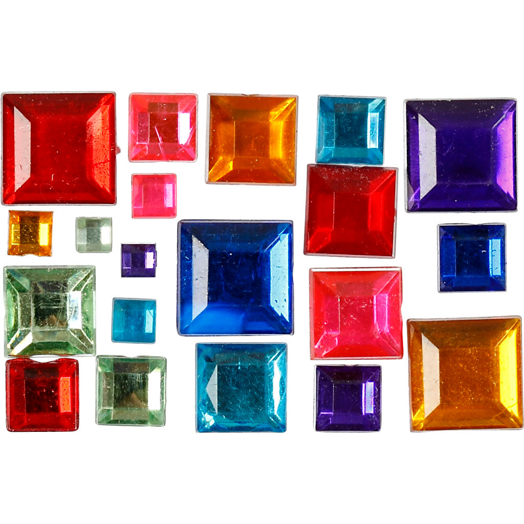 Creativ Company Strasstones, Dim 4-10 mm, 1300 Stück 1 Box