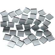 Creativ Company Spiegelmosaikfliesen, Größe 10x10 mm, Stärke 2 mm, 500 Stück 1 Karton - afbeelding 2