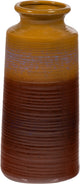 Woood Jahrzehnte Vase XL ø17 cm – Keramik – Gelbbraun – 38 x 17 x 17 cm