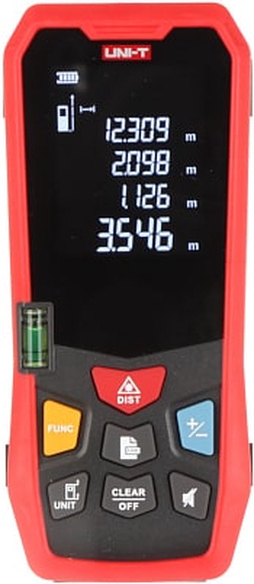 Uni-t lm50a-Serie – Entfernungsmesser – 50 m – Laserklasse 2 – LCD-Display