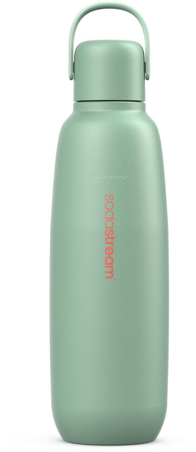Sodastream 0,9 l Fizz Go™ Edelstahl-Sprudelwasserflasche (Minze)