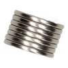 Mack 1076875 - Scheibenmagnete Neodym 19mm*2mm (n50) - Silber 8Stk | 4 Stück