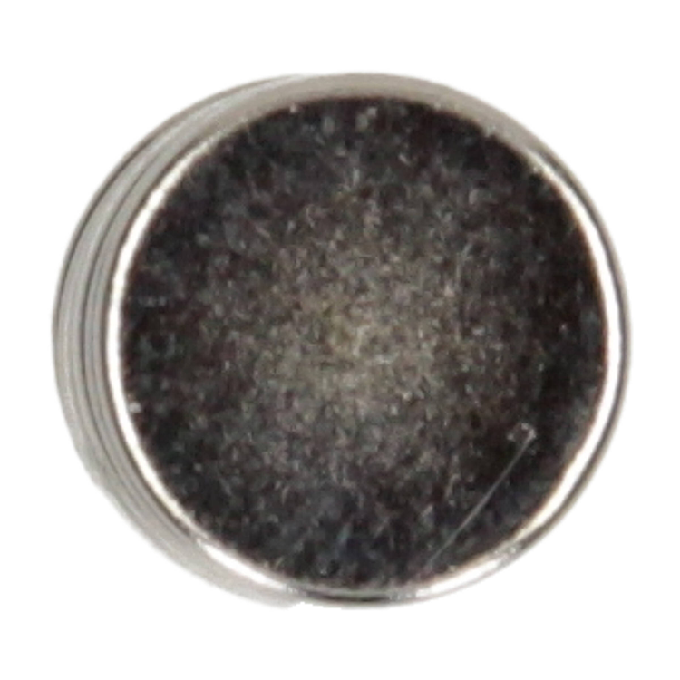 Mack 1076876 - Scheibenmagnete Neodym 12mm*2mm (n35) - Silber 8Stk | 4 Stück