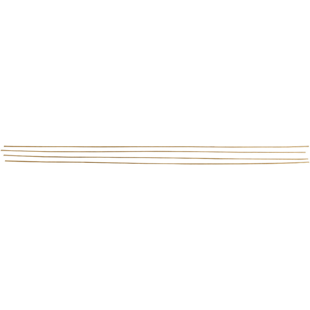 Creativ Company Metallstab, L: 45 cm, T 2 mm, bronzefarben, 5 Stück 1 Box