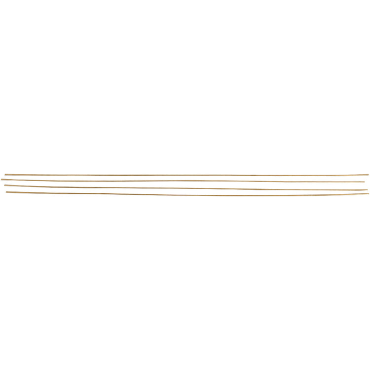 Creativ Company Metallstab, L: 45 cm, T 2 mm, bronzefarben, 5 Stück 1 Box