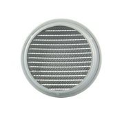 Renson 1078694 – Wandgitter-Montage 435r Ø 190 mm RAL 9006 | 4 Stück - afbeelding 3