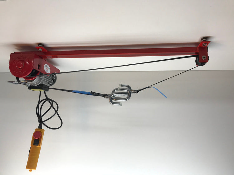 Takel Co Fahrradlift rot mit schwarzem Reifen 125 kg