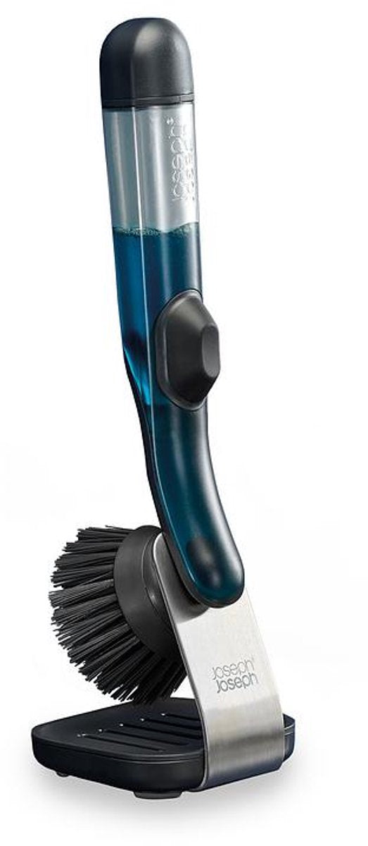 Joseph Joseph Skintech Wäsche -up -Pinsel mit Seifenreservoir und Halter