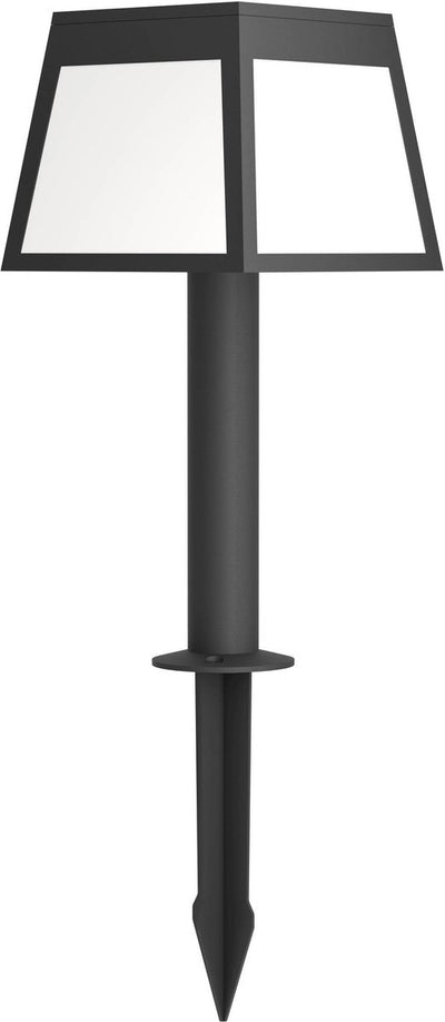 Eglo Altilia Solarlampe – Außenstehleuchte – Solarenergie – LED – 56 cm – Schwarz und Weiß