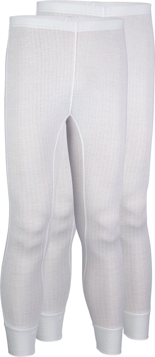Avento Thermohose Junior - 2er-Pack - Weiß - Größe 152