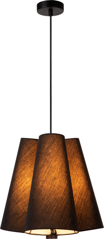 Lucide gregory - Hängelampe - ø 34,3 cm - 3xe27 - schwarz