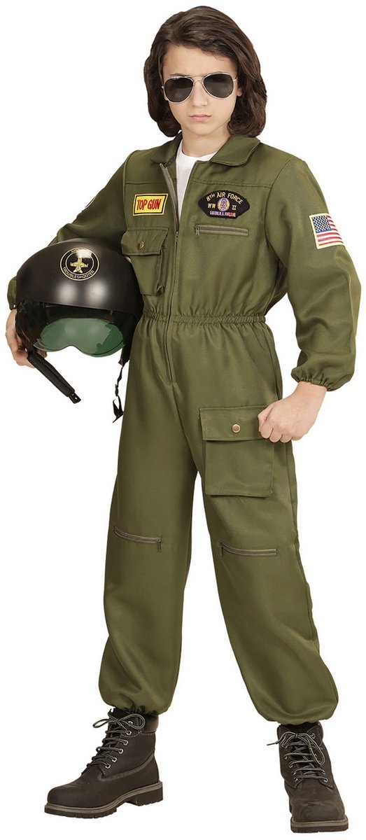 Widmann Kampfjet-Pilotenanzug Kind