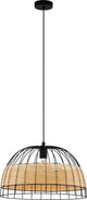 Eglo Anwick – Hängelampe – E27 – ø 50 cm – schwarzes Rattan