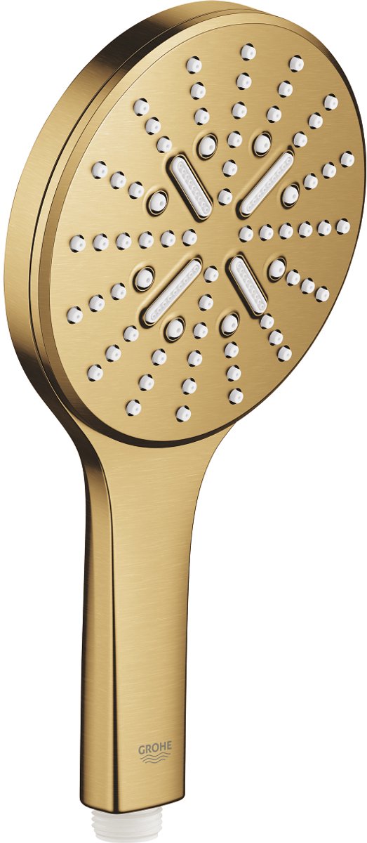 Grohe Rainshower Smartactive Handbrause – 13 cm – 3 Strahlarten – Cool Sunrise gebürstet – 26574gn0