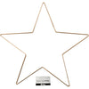 Creativ Firmenstern, D 30 cm, Stärke 3 mm, Gold, 1 Stück