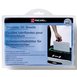 Ölblätter für die Wartung Rexel 20 Stk
