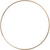 Metalldrahtring Gold, 20 cm - afbeelding 1