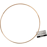 Metalldrahtring Gold, 20 cm - afbeelding 2