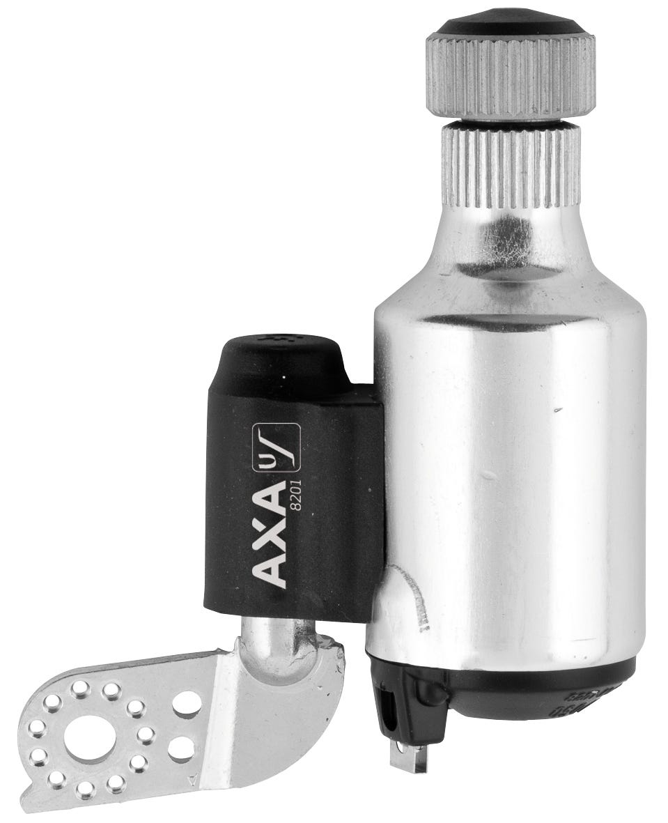Axa Cordo Dynamo 8201 Stahllaufrad links silber schwarz