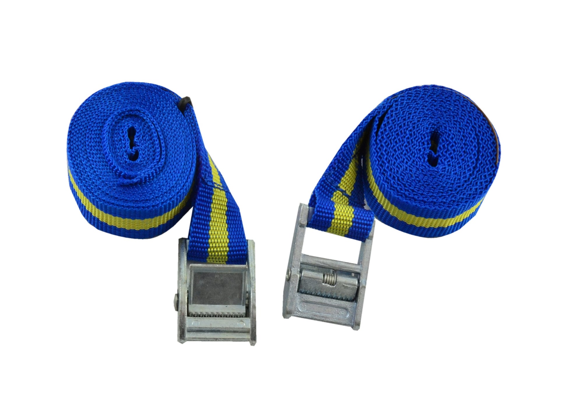 Cordo Spanngurt 2,5m blau gelb (2)