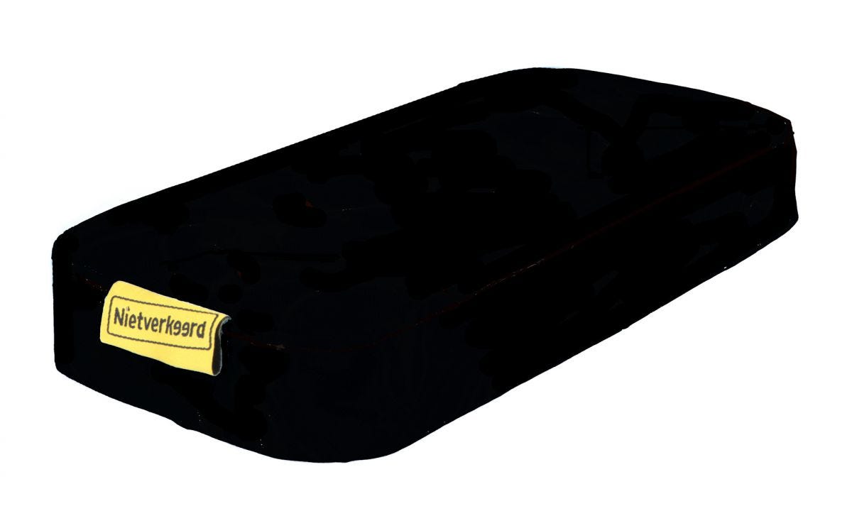 Cordo Gepäckträgerkissen schwarz