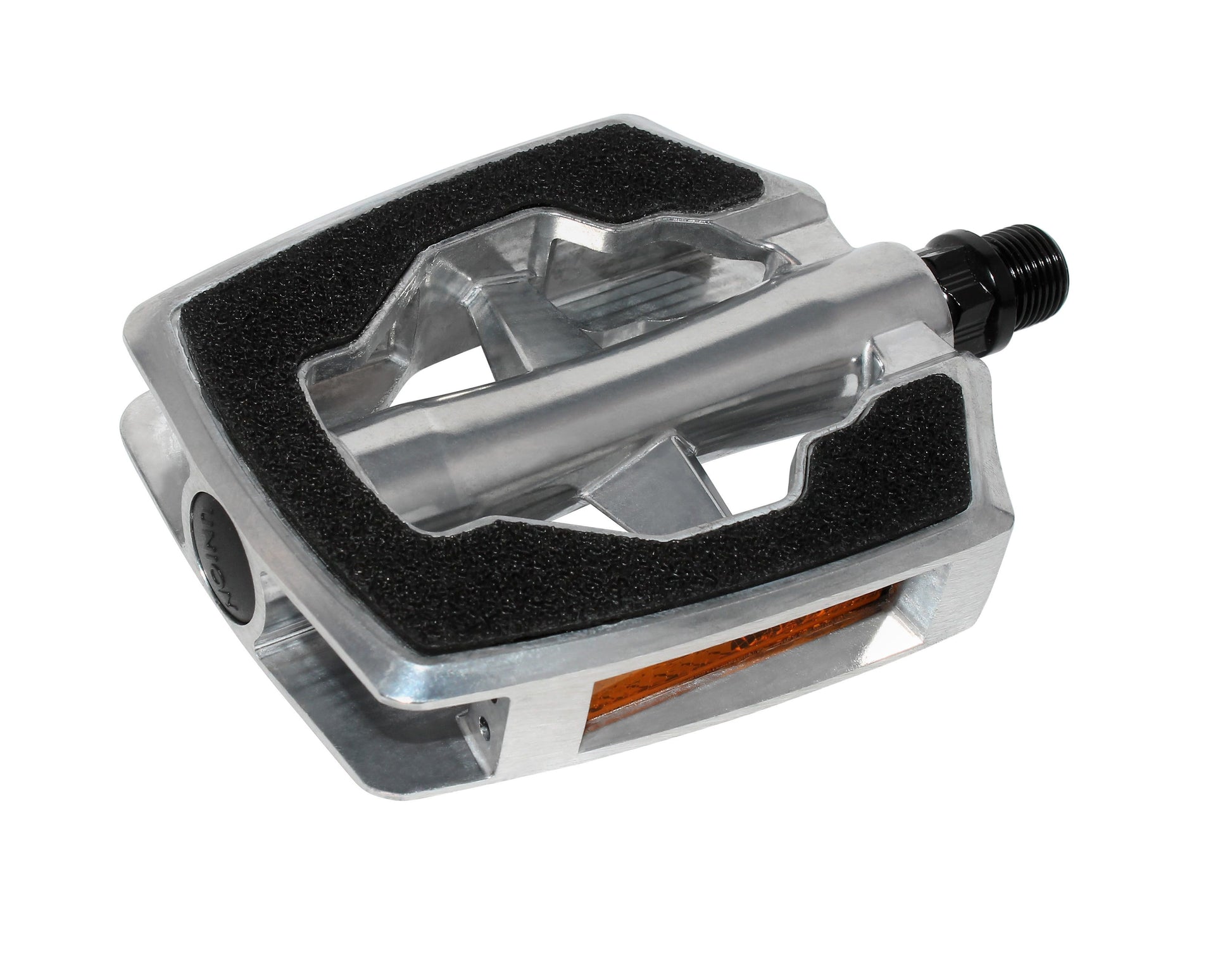 Cordo Pedal rutschfester Sandblock Aluminium Silber