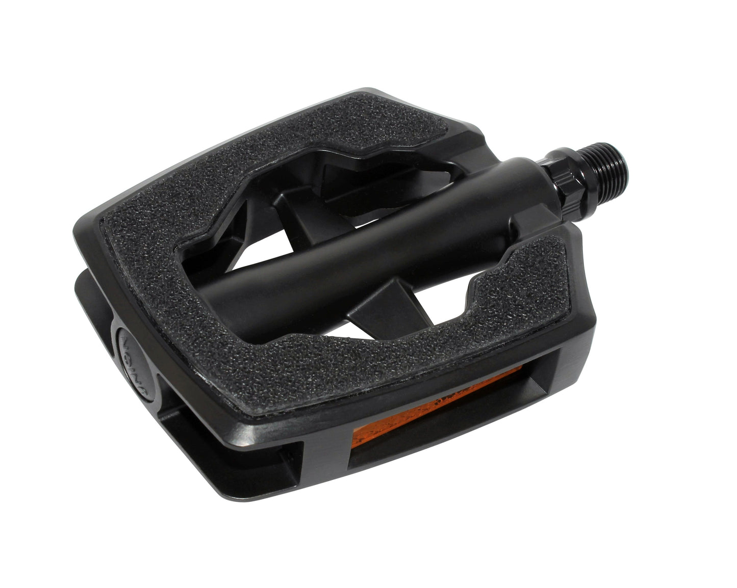 Cordo-Pedal rutschfester Sandblock-Aluminium mattschwarz