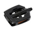 Cordo-Pedal rutschfester Sandblock-Aluminium mattschwarz