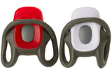 Cordo Fahrradbeleuchtungsset Mini-Strap LED Akku weiß rot - afbeelding 2