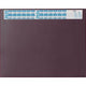 Schreibtischunterlage Standard strapazierfähig 7204-03 0,8 mm 65x52 cm rot