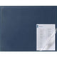 Schreibtischunterlage aus strapazierfähigem Spezial-PVC in Blau