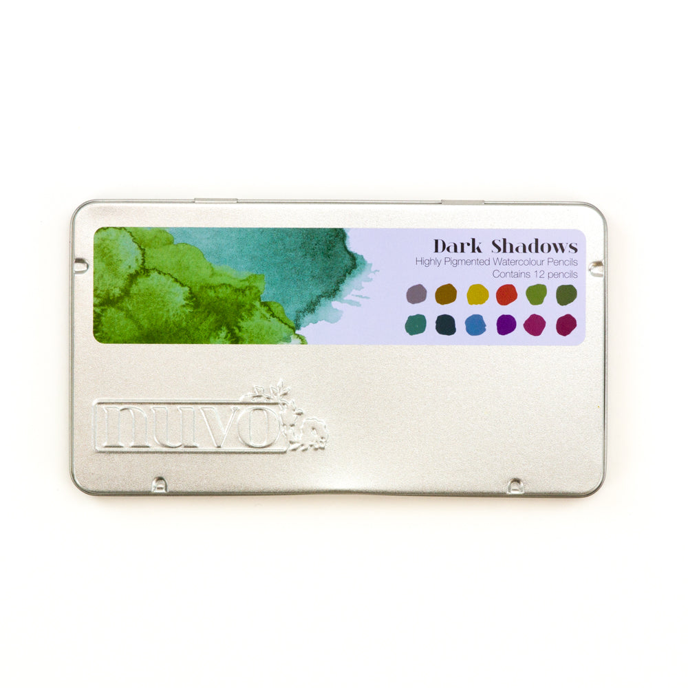 Nuvo von Tonic Studios Nuvo • Aquarellstifte, dunkle Schatten