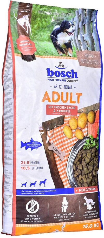 Bosch füttert ausgewachsene Lachskartoffeln 15 kg