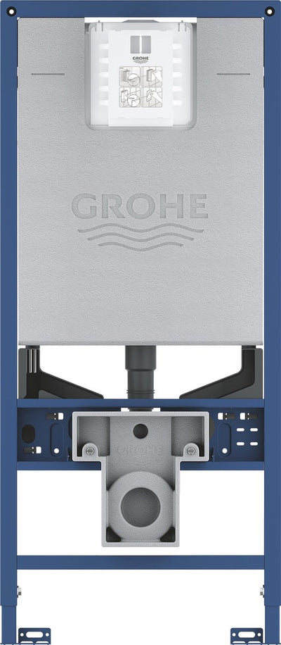 Grohe Rapid SLX Unterputz-Spülkasten (mit Einbauhöhe 1,13 m) für ein Wand-WC – mit Universal-Spülkasten, Flowmanager, Steckdose und ohne Ablaufrohr – 39597000