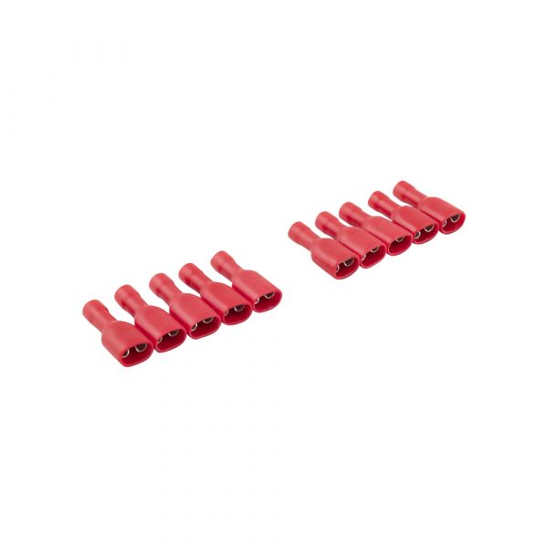 Seilschuhfrau Geisol. Rot 10x