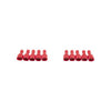 Seilschuhfrau Geisol. Rot 10x