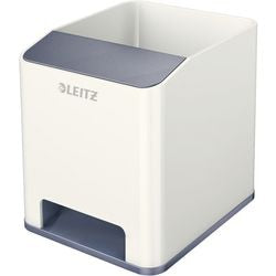Stiftehalter Leitz Wow weiß metallic